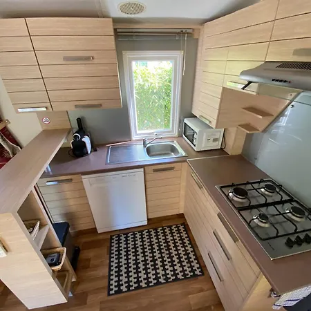 Campsite Mobil-home Climatise - Montana 4 Etoiles, Golfe De Saint-tropez Gassin
