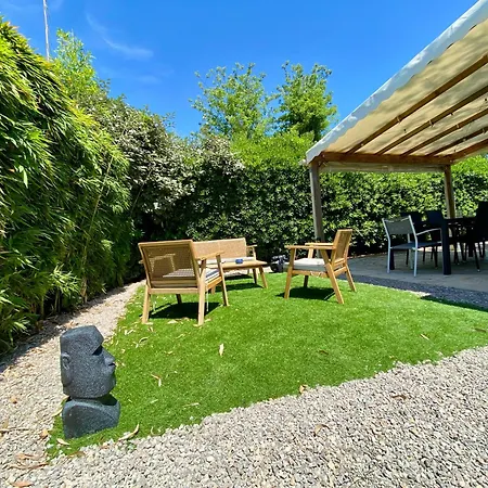 Campsite Mobil-home Climatise - Montana 4 Etoiles, Golfe De Saint-tropez *